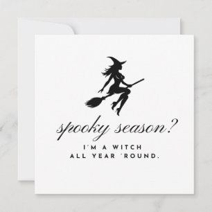 witchy halloween party invitations 