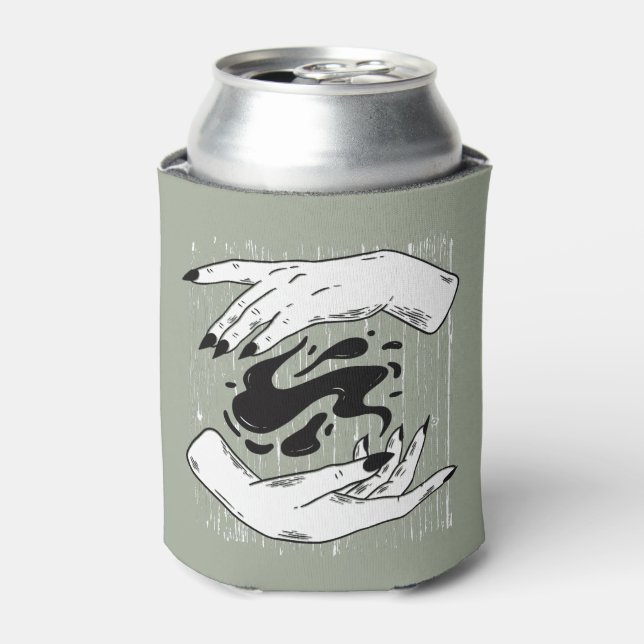 Witchy Hands Can Cooler (Can Front)