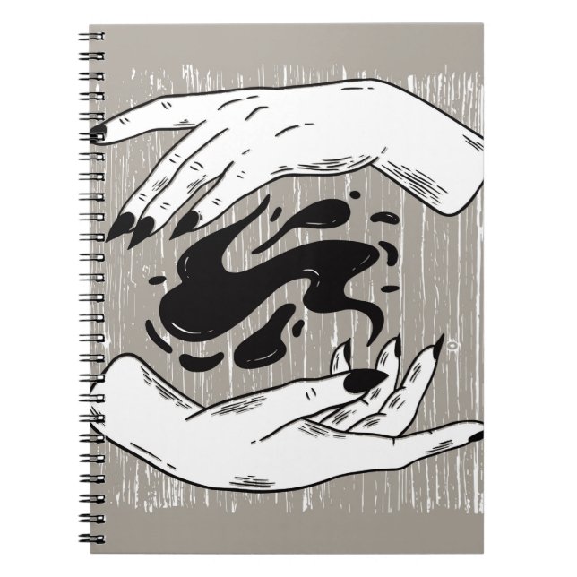 Witchy Hands Notebook (Front)