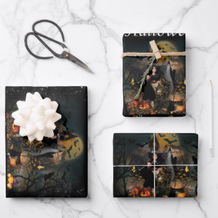 Witchy Have Been Ready For Halloween Wrapping Paper Sheet
