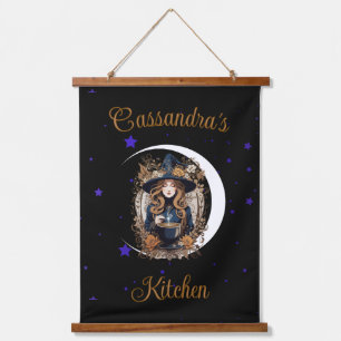 Witchy Kitchen Personalized Hanging Tapestry