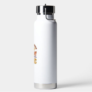 Witchy Magic Halloween Typography Design_1 Water Bottle