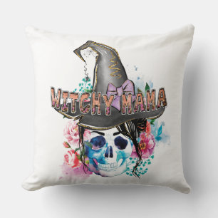 Witchy Mama, Halloween Witch Magic Witchy Cushion