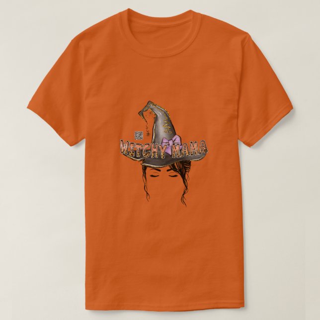 Witchy Mama T-Shirt (Design Front)