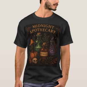 Witchy Midnight Apothecary Shirt – Potion & Herb S