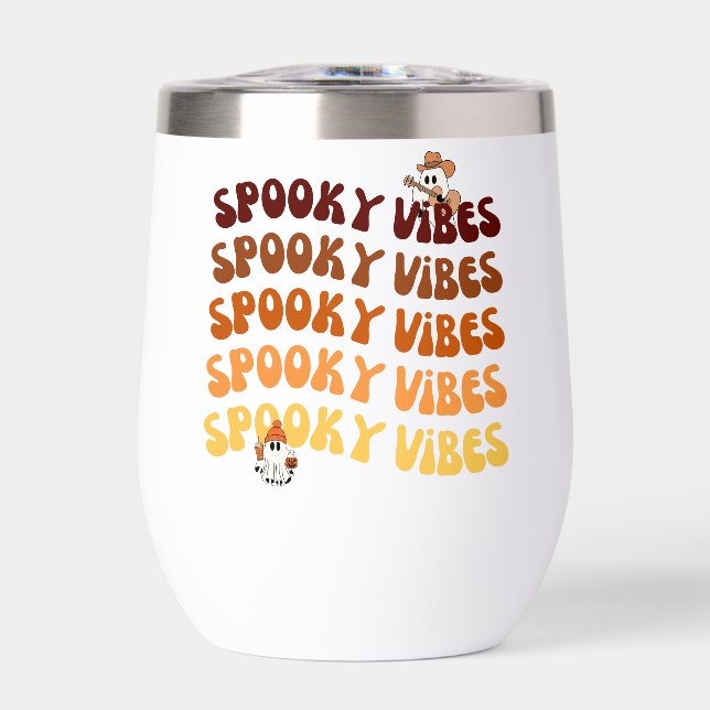 Witchy October Vibes Halloween Tee (Front)