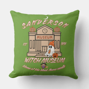 Witchy October Vibes T-shirt Halloween Tee Cushion