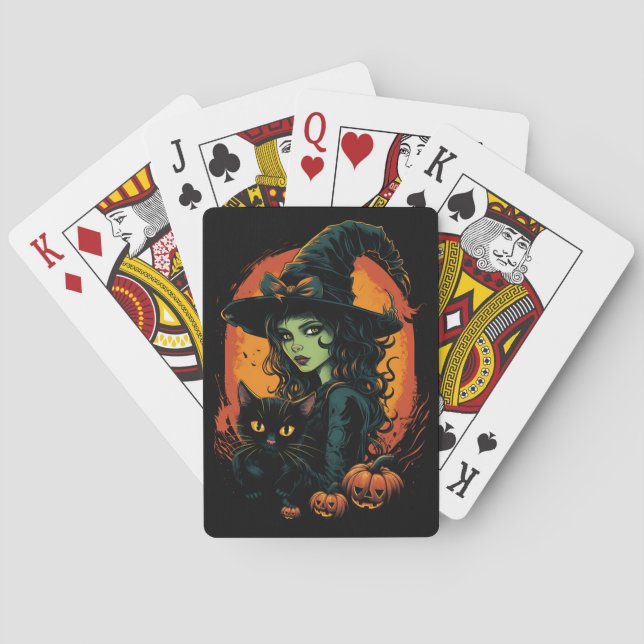 Witchy Playing Cards (Back)