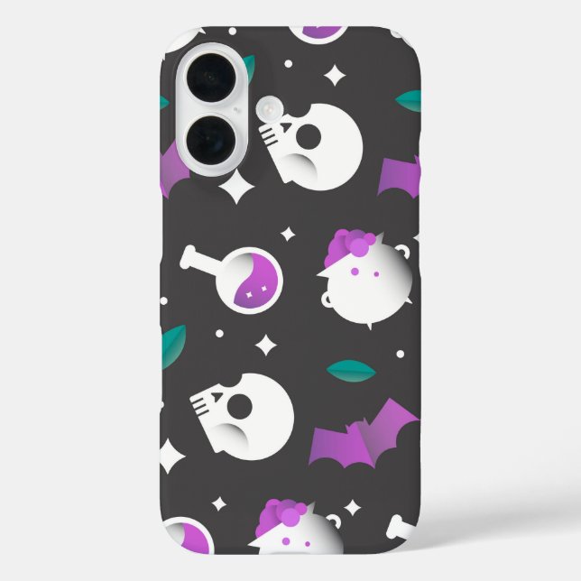 Witchy Potion Parade Cute Halloween Case-Mate iPhone Case (Back)
