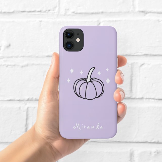 Witchy Pumpkin Purple Phone Case (Creator Uploaded)