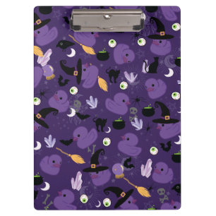 Witchy Rubber Ducks Clipboard