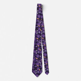 Witchy Rubber Ducks Neck Tie