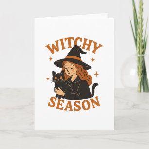 Witchy season card