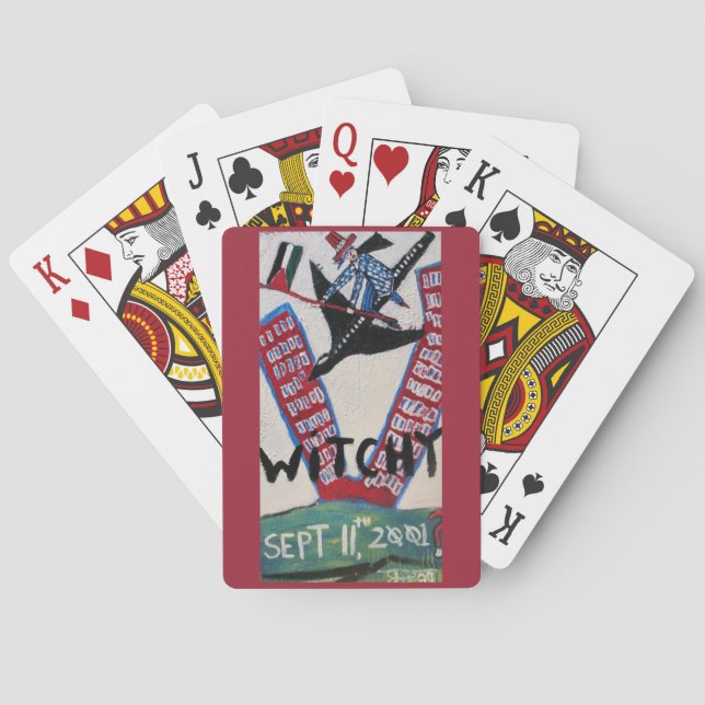WITCHY SEPT 11 PLAYING CARDS (Back)