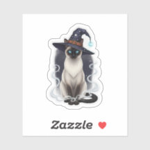 Witchy Siamese – Halloween Sleek Cat