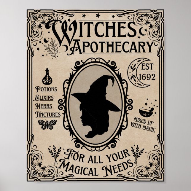 Witchy Sign Halloween Sign (Front)