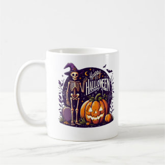 Witchy Skeleton's Night Coffee Mug