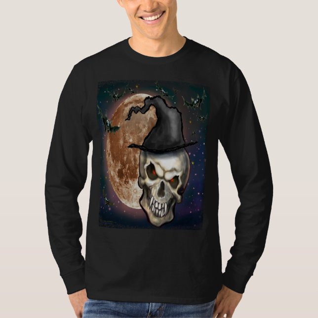 Witchy Skull T-Shirt (Front)