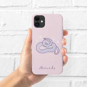 Witchy Snake Pink Phone Case