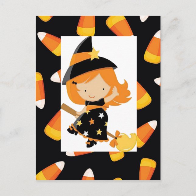 Witchy Star Postcard (Front)