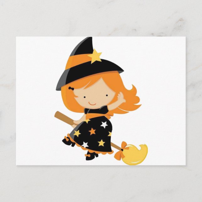 Witchy Star Postcard (Front)