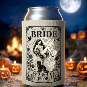 Witchy The Bride Tarot Bachelorette Favour Name Can Cooler