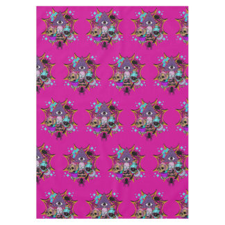 Witchy Vibes and Spiders Tablecloth