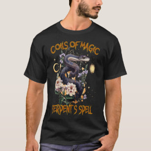 Witchy Vibes Magic Serpent, Coils of Magic Serpent T-Shirt