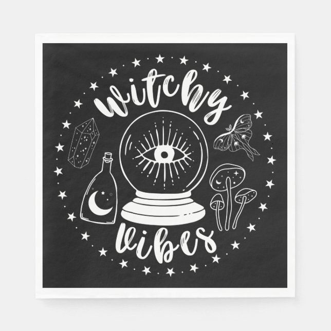 Witchy Vibes Napkins (Front)