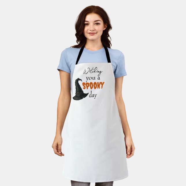 Witchy Vibes - Spooky & Stylish |  Apron (Worn)