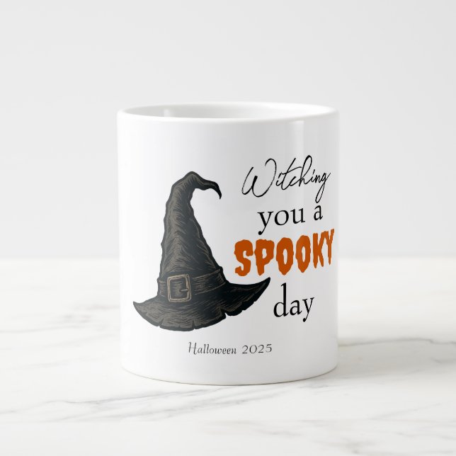 Witchy Vibes - Spooky & Stylish |  Large Coffee Mug (Front)