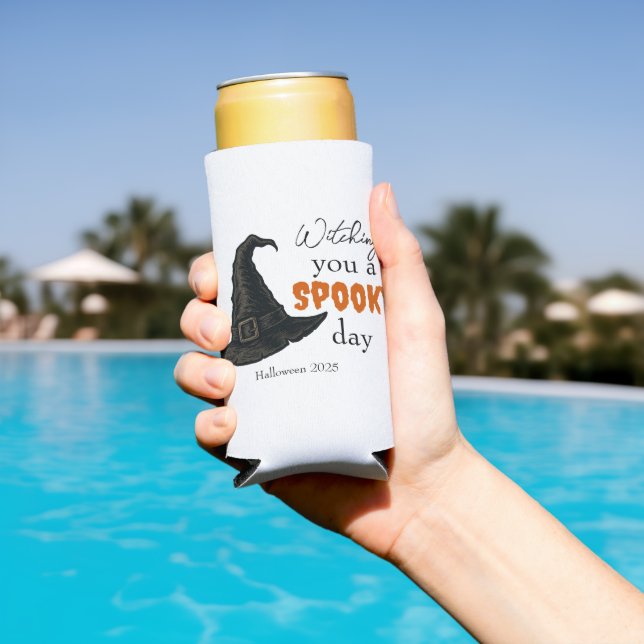 Witchy Vibes - Spooky & Stylish |  Seltzer Can Cooler (In Situ Pool)