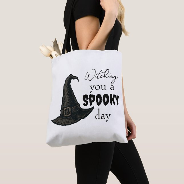 Witchy Vibes - Spooky & Stylish |  Tote Bag (Close Up)