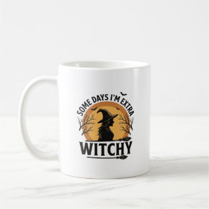 Witchy Vintage Halloween Quote Vector Design_1 Coffee Mug