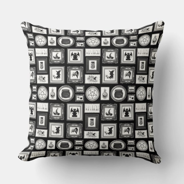 WITCHY WALLS CUSHION (Front)