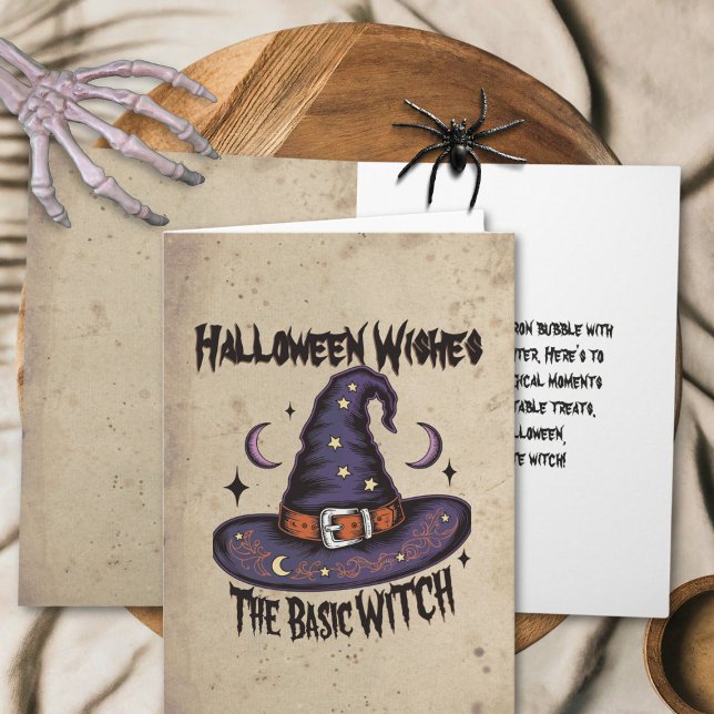 Witchy Whimsy Card Basic Witch Charm Halloween (Creator Uploaded)