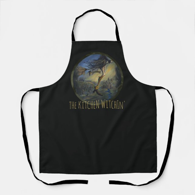 Witchy Woman Apron (Front)