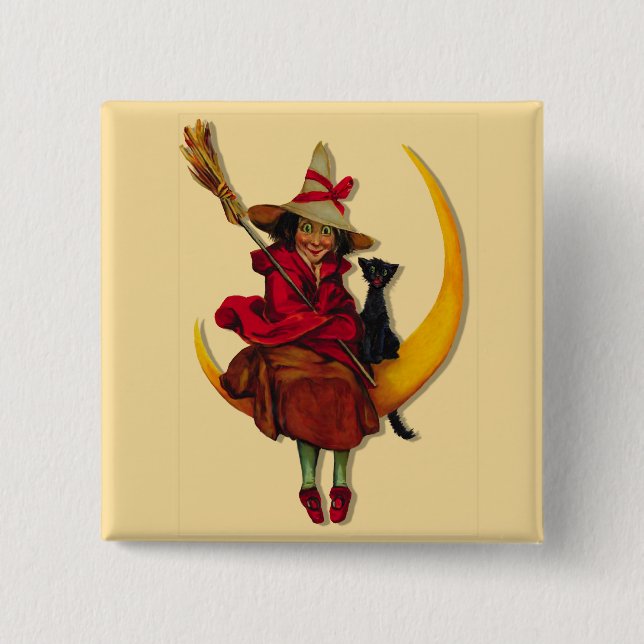 Witchy Woman Button (Front)