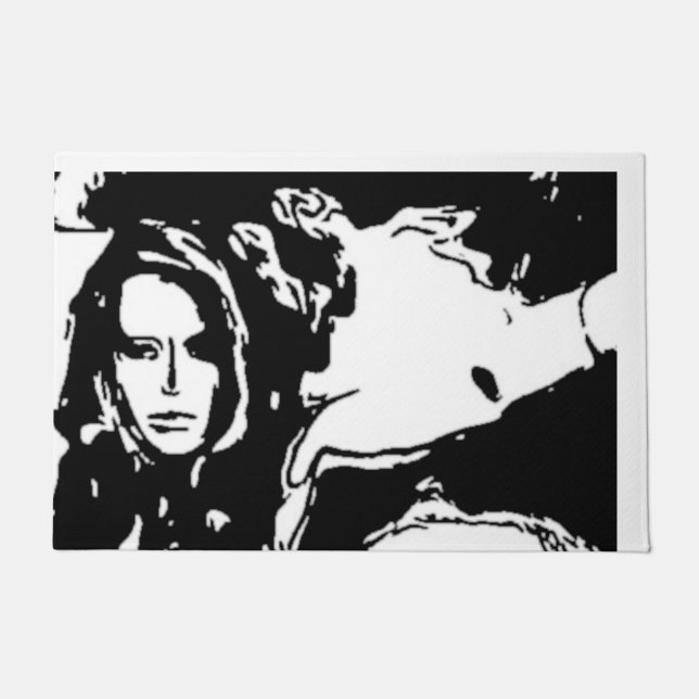 Witchy Woman Doormat (Front)