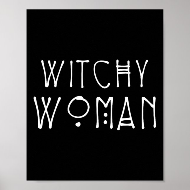 Witchy Woman Halloween Costume  Poster (Front)