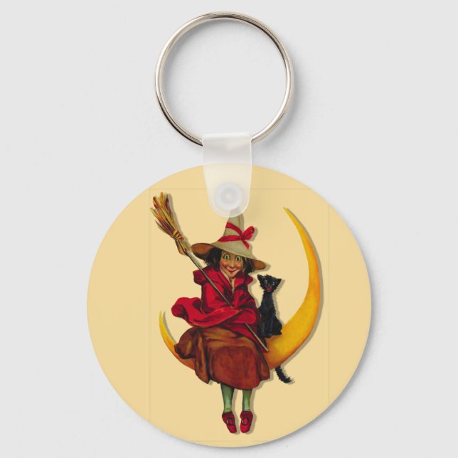 Witchy Woman Key Ring (Front)