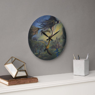 Witchy Woman Large Clock