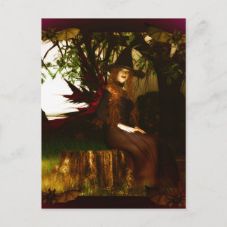 Witchy Woman Postcard