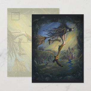 Witchy Woman Postcard