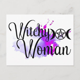 Witchy Woman Postcard