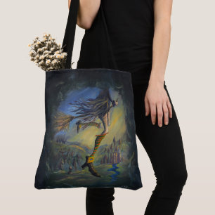 Witchy Woman Tote or Cross Bag