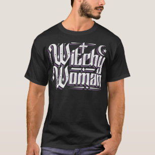 Witchy Woman Wicca Moon Premium  T-Shirt