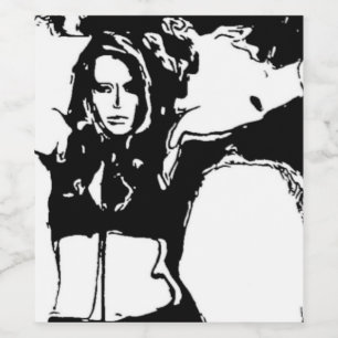 Witchy Woman Wine Label