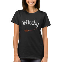 Witchy Womens Fun Halloween T-Shirt