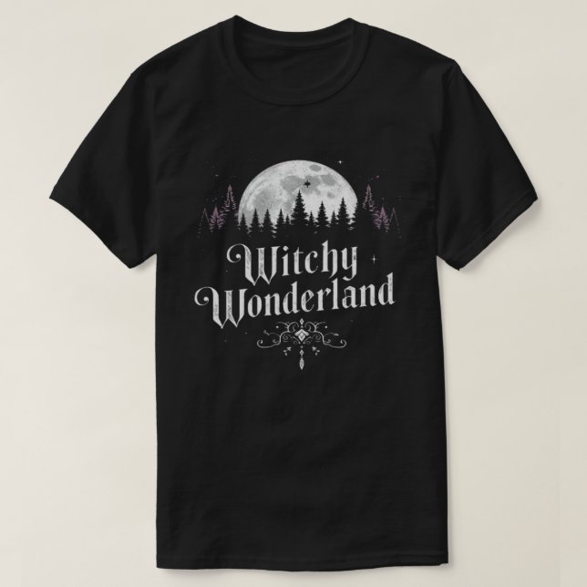 Witchy Wonderland Halloween Shirt (Design Front)